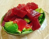 マグロのアボカドカップサラダ🥑作り方3写真