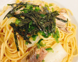 サバ缶と白菜の簡単！旨パスタ作り方4写真