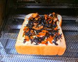 チーズひじきトースト作り方4写真