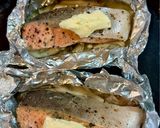 フライパンで鮭ときのこのホイル焼き？作り方10写真