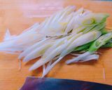 ＊ピーマンと豚肉と長ネギのガリバタ炒め＊作り方2写真