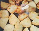 簡単🌟じゃがいもののり塩バター焼き🥔作り方5写真