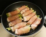 肉巻きレタスのしょうが醤油煮作り方4写真