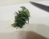 🥑アボカドと酒盗を和えて味付け海苔乗っけ作り方1写真