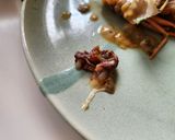 ネギの青い所と赤海老で豆乳トマトクリームパスタ作り方2写真