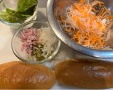 根菜マリネドッグサンド🥖作り方1写真