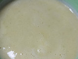 ミコばあばの空豆とジャガイモのポタージュ