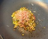 【作り置きふりかけ 】大根の葉茎のカツオ節炒め作り方4写真