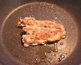 豚バラ薄切り肉のとんぺい焼き作り方2写真