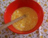 豚バラ薄切り肉のとんぺい焼き作り方3写真