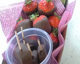 【バレンタインに】チョコがけイチゴ作り方5写真