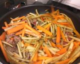 ごぼうと牛肉の簡単うま煮作り方3写真