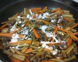 ごぼうと牛肉の簡単うま煮作り方4写真