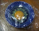 超簡単レンジで目玉焼き♪作り方2写真