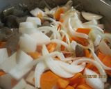 居酒屋風モツ煮込み作り方3写真