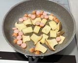 コーン＆ウインナーのバター醤油煮😃作り方2写真