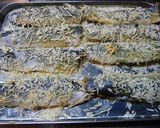 鰯ハリセンボンと春を呼ぶ花・・アジアン風作り方5写真