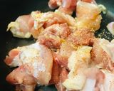 鶏肉のチーマヨしょう油焼き/炙り焼き風作り方1写真