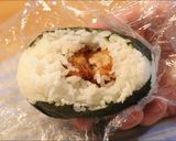 カリッカリなから揚げinドデカおにぎり作り方6写真