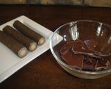 バレンタインに♪チョコごぼうスティック作り方1写真