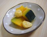 減塩☆妊婦さんも安心♪　かぼちゃの煮物作り方5写真