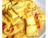 絹厚揚げのとろふわ煮✿洋風カレー風味作り方5写真