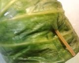 炊飯機でロールキャベツ！作り方4写真