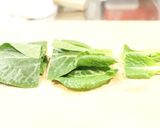 レンジで簡単♥小松菜と油揚げの煮びたし作り方1写真