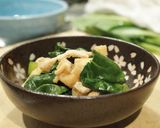 レンジで簡単♥小松菜と油揚げの煮びたし作り方6写真