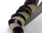 茄子揚炒め作り方1写真