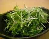 簡単ドレッシング☆水菜サラダ作り方4写真