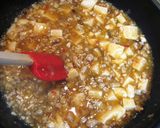 ひき肉たっぷりでもヘルシー麻婆豆腐作り方6写真
