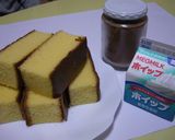 カステラが大変身！！ココアトリュフ♪作り方1写真