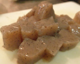 牛すじ＋ゆでたまごの、つやつや煮作り方2写真