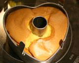 【Cuteな苺のハートシフォンケーキ☆】作り方6写真