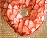 【Cuteな苺のハートシフォンケーキ☆】作り方10写真
