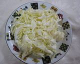春キャベツのもずく入り酢味噌かけ作り方1写真