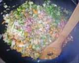 カフェ気分♪洋風カレーチャーハン作り方2写真