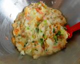もちもち♪納豆入りじゃが芋のお焼き作り方1写真