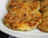 もちもち♪納豆入りじゃが芋のお焼き作り方4写真