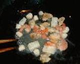 鮭とレタスのあんかけチャーハン作り方10写真