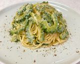 ゴーヤとブルーチーズのクリームパスタ作り方7写真