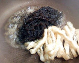簡単！美味い♪生もずくと油揚げのソテー作り方3写真