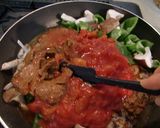 お麩を使って＜煮込みハンバーグ＞♪作り方3写真