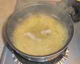 残りものの春菊で！彩りペペロンチーノ♪作り方2写真