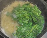 残りものの春菊で！彩りペペロンチーノ♪作り方5写真