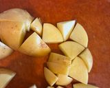 レンジで簡単♪鶏ももと野菜のカレー蒸し☆作り方1写真