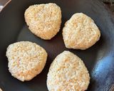 簡単!絶品!フライパンで焼きおにぎり作り方3写真