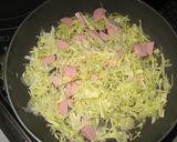 千切りキャベツ＊炒めて朝ご飯作り方3写真