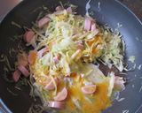 千切りキャベツ＊炒めて朝ご飯作り方5写真